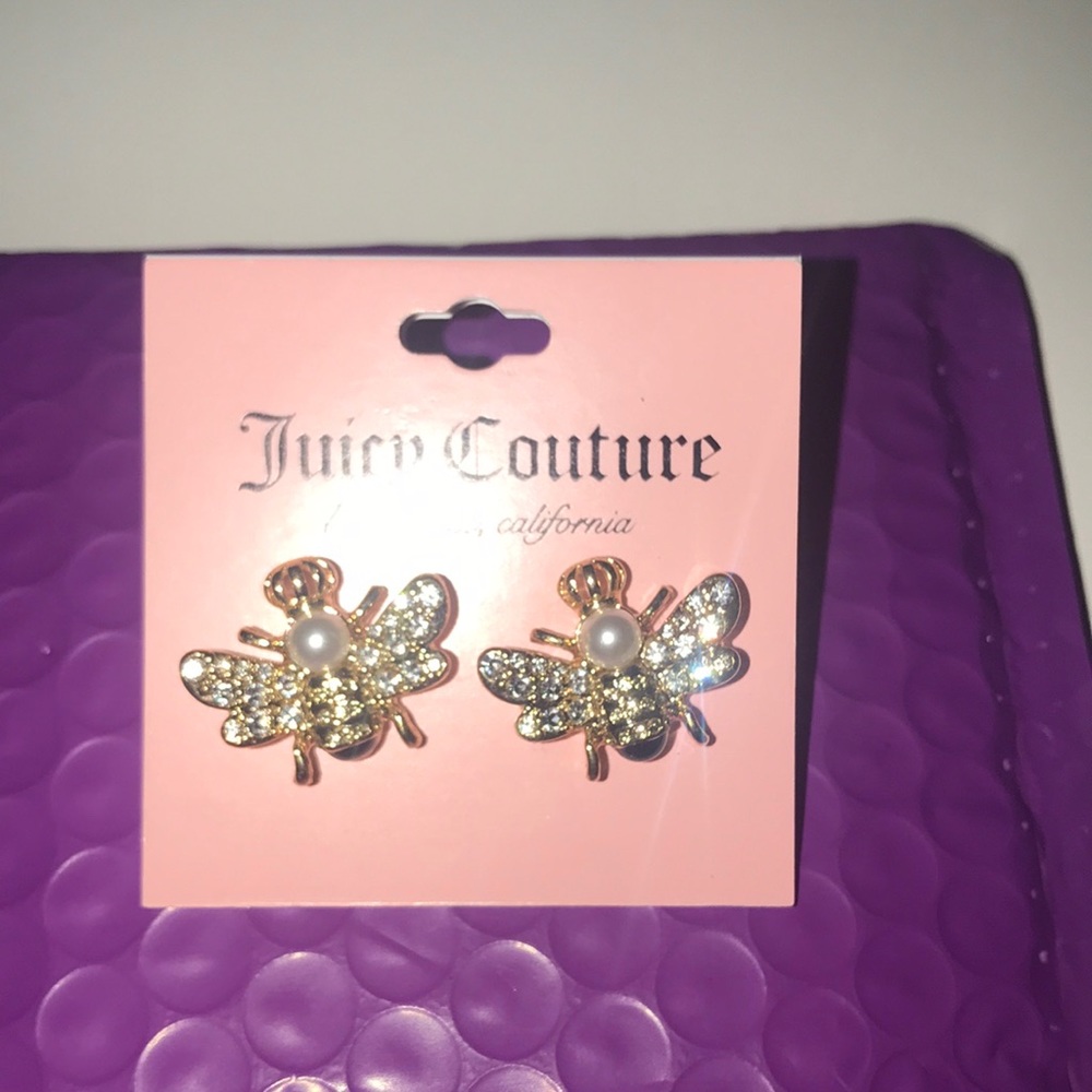 JUICY COUTURE BUMBLE BEE EARRINGS